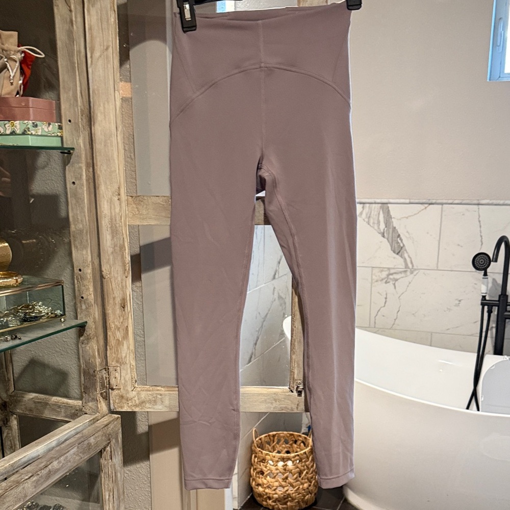 Lavender High-Waisted Leggings